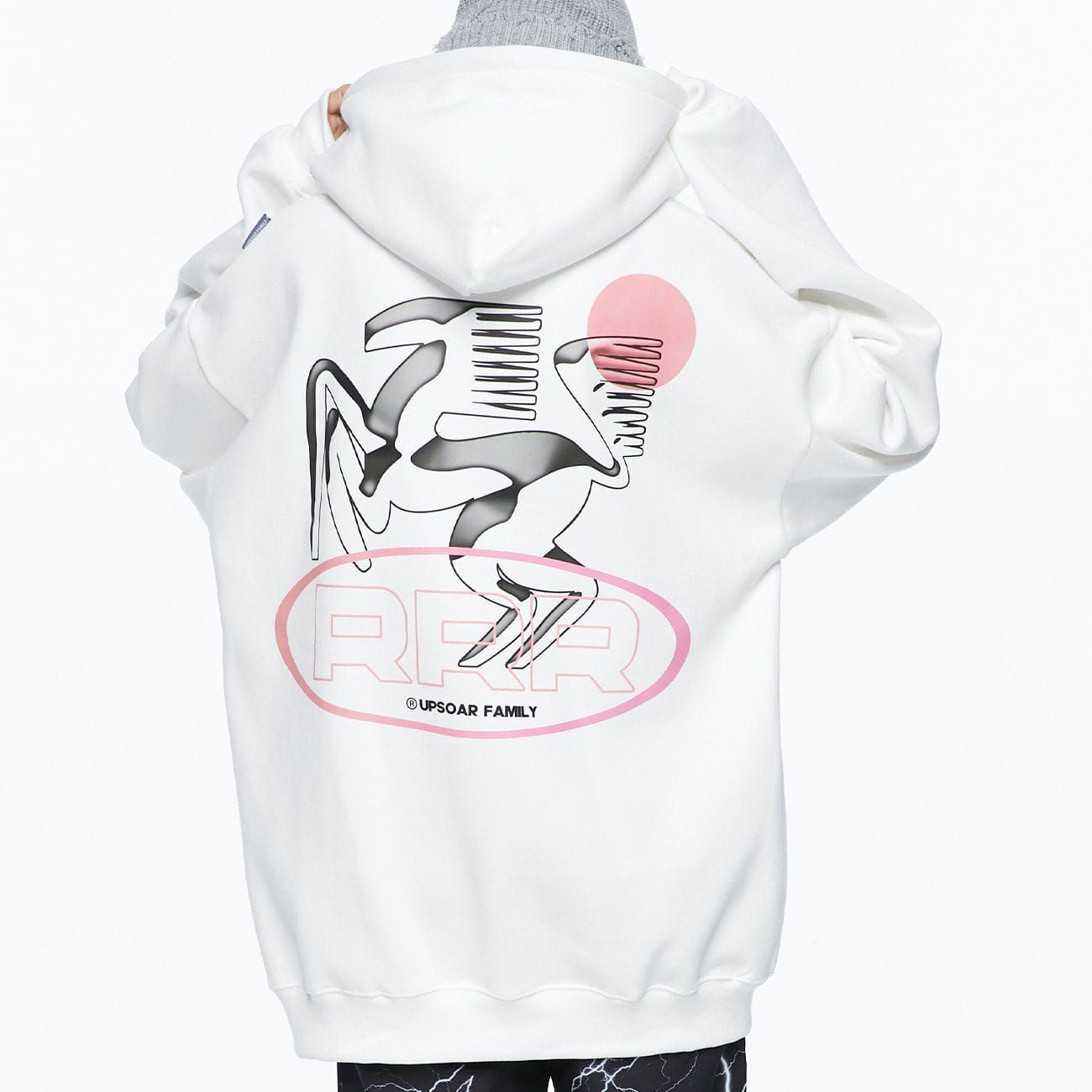 Aelfric Eden Thorn Letter Print Hoodies sold by Aelfric Eden product image thumbnail 6