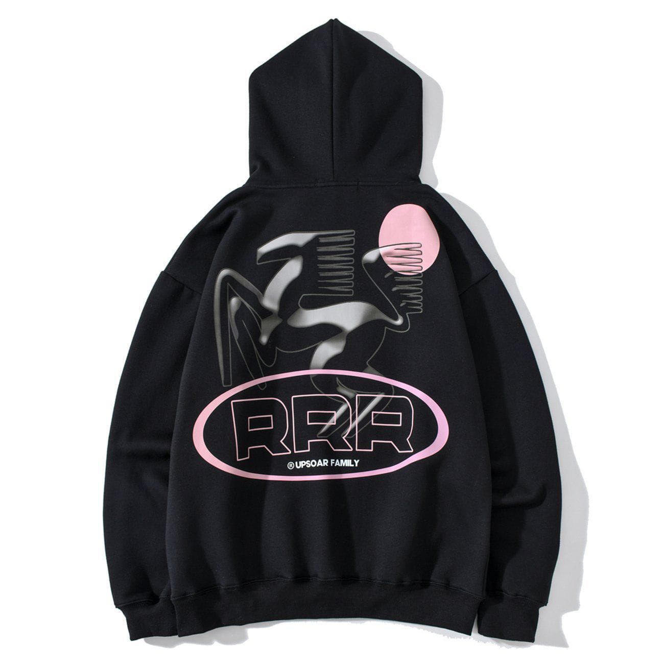 Aelfric Eden Thorn Letter Print Hoodies sold by Aelfric Eden product image thumbnail 2