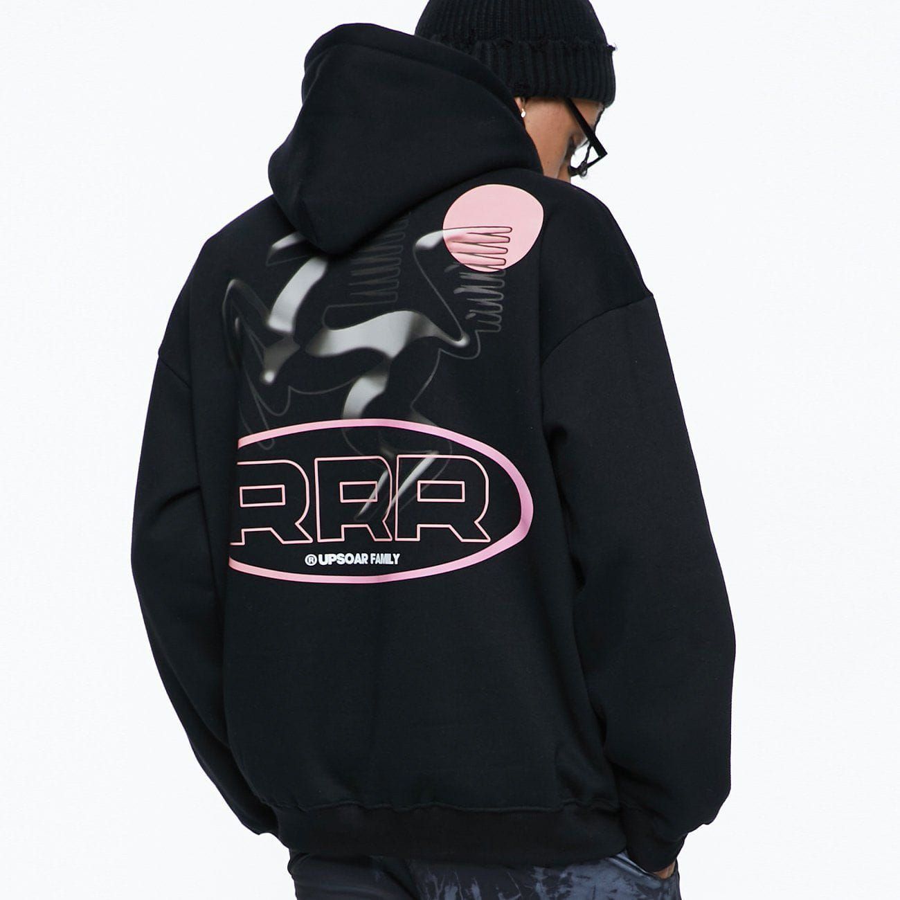 Aelfric Eden Thorn Letter Print Hoodies sold by Aelfric Eden product image thumbnail 8