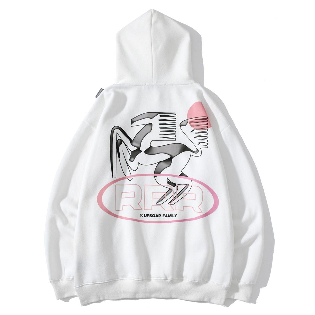 Aelfric Eden Thorn Letter Print Hoodies sold by Aelfric Eden product image thumbnail 4