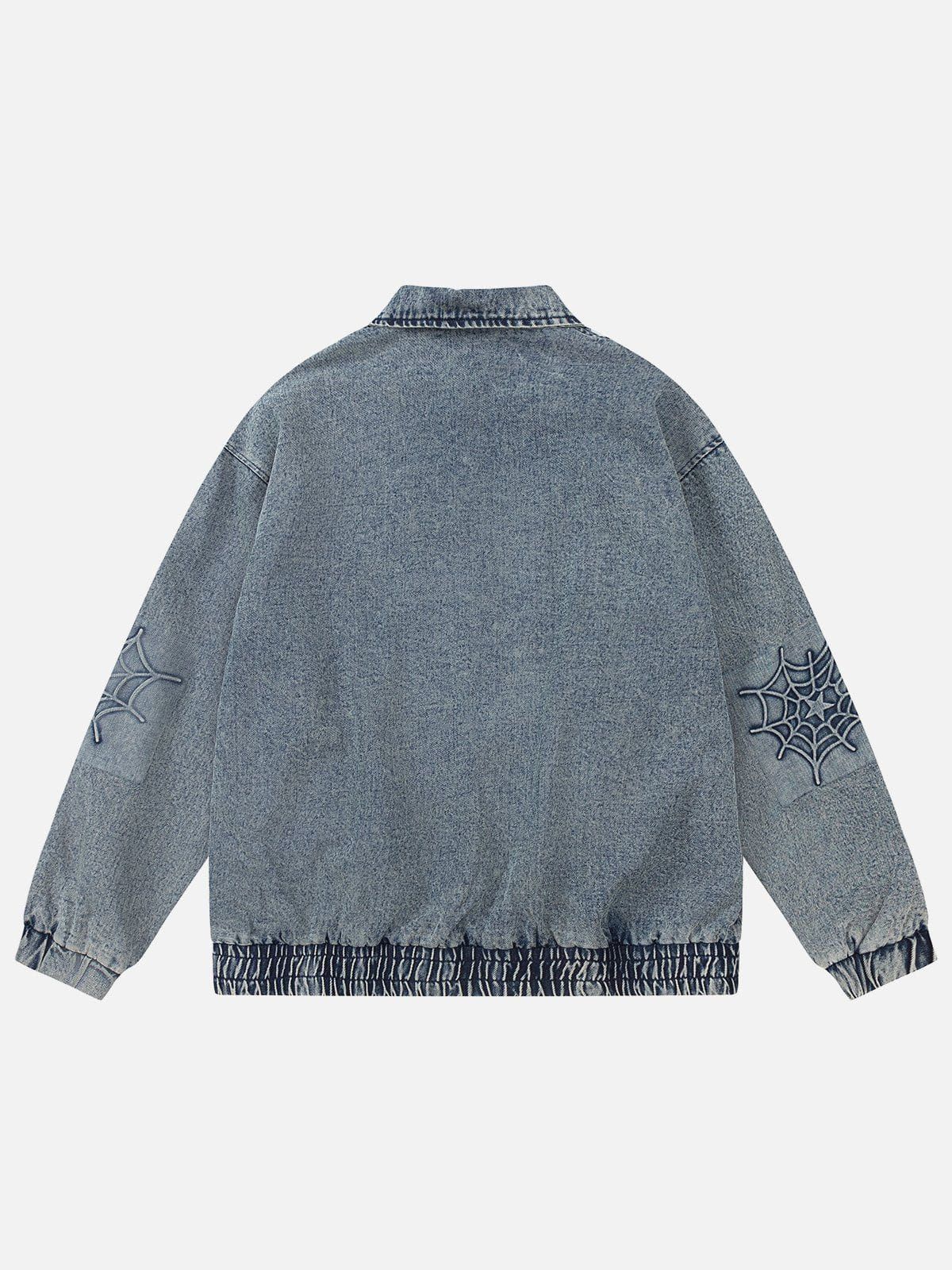 Aelfric Eden Spider Washed Denim Jacket sold by Aelfric Eden product image thumbnail 2