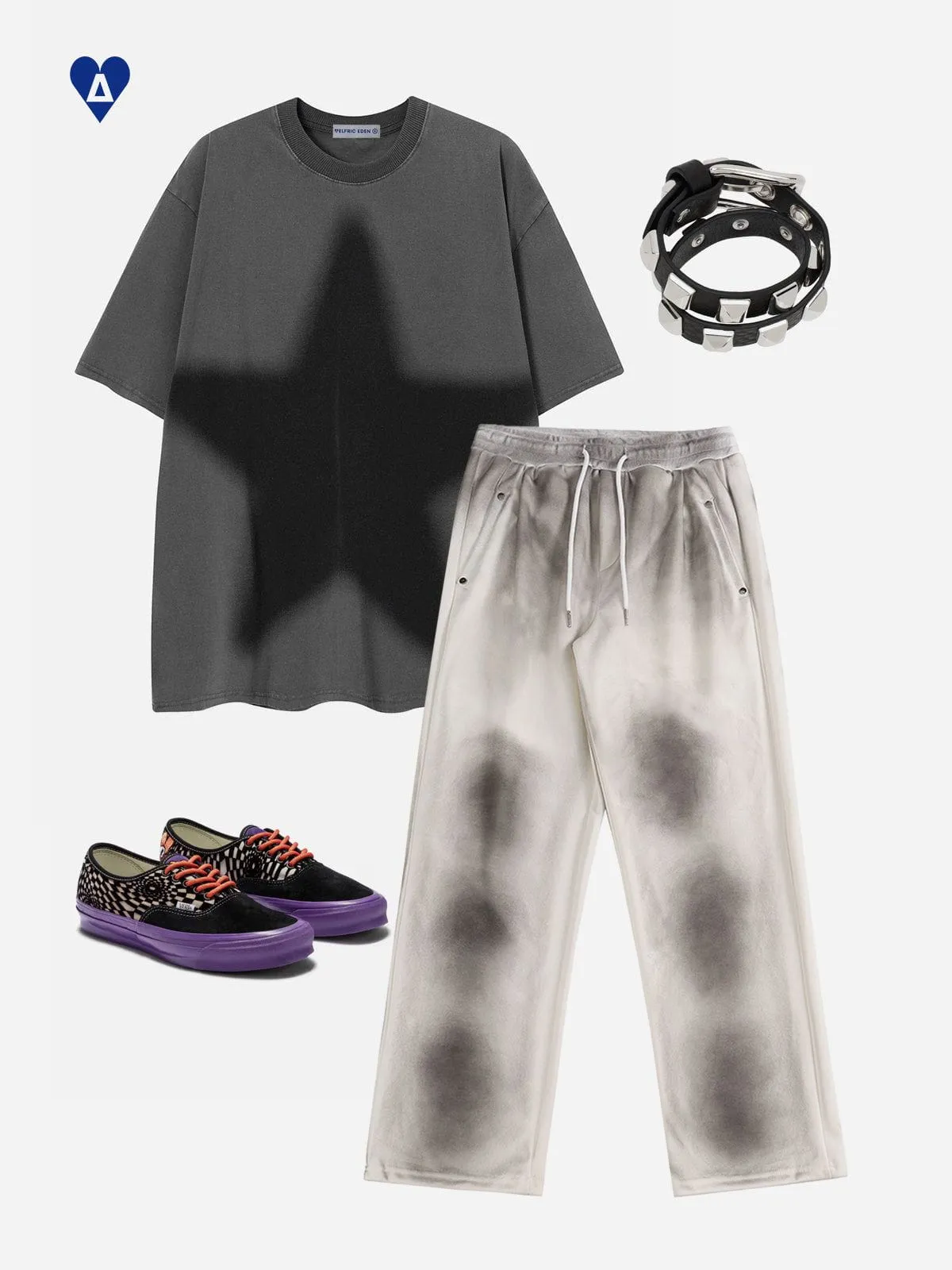 Aelfric Eden Button Washed Sweatpants sold by Aelfric Eden product image thumbnail 3