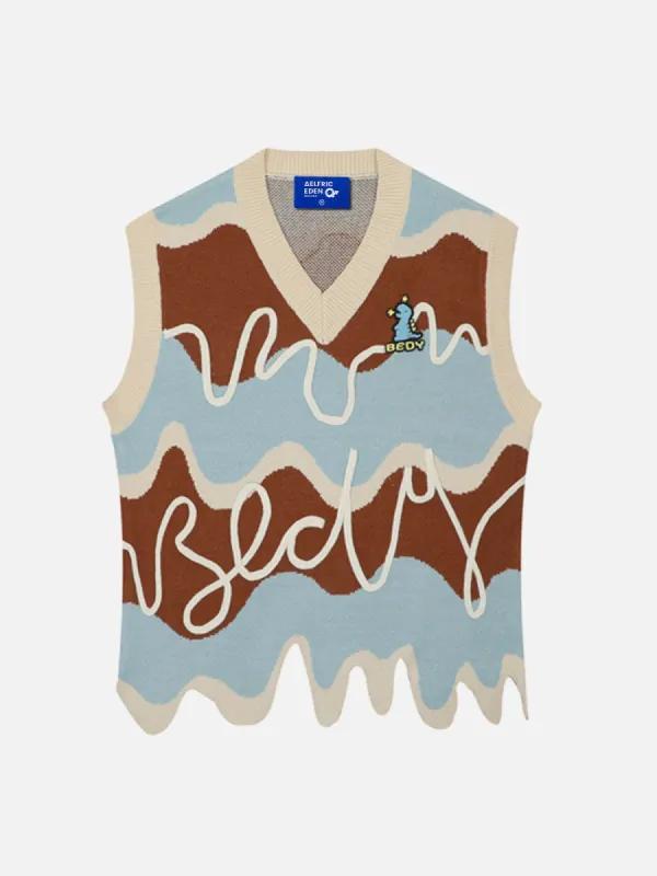 Aelfric Eden Irregular Hem Sweater Vest sold by Aelfric Eden