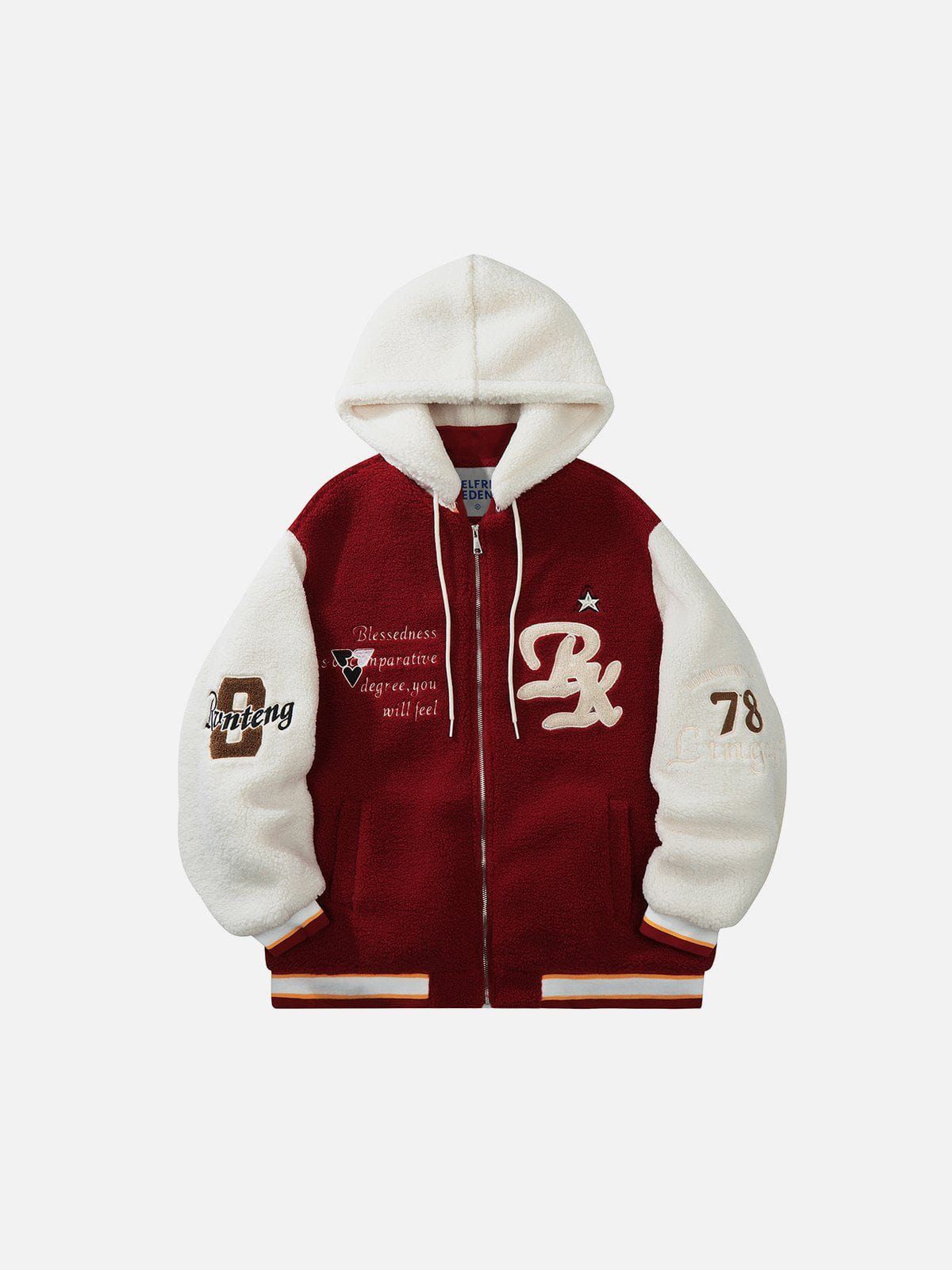 Aelfric Eden Detachable Hood Sherpa Jacket sold by Aelfric Eden product image thumbnail 2