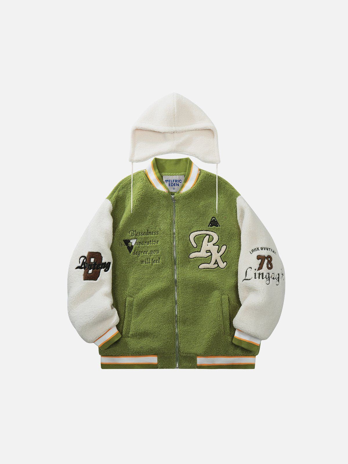 Aelfric Eden Detachable Hood Sherpa Jacket sold by Aelfric Eden product image thumbnail 3