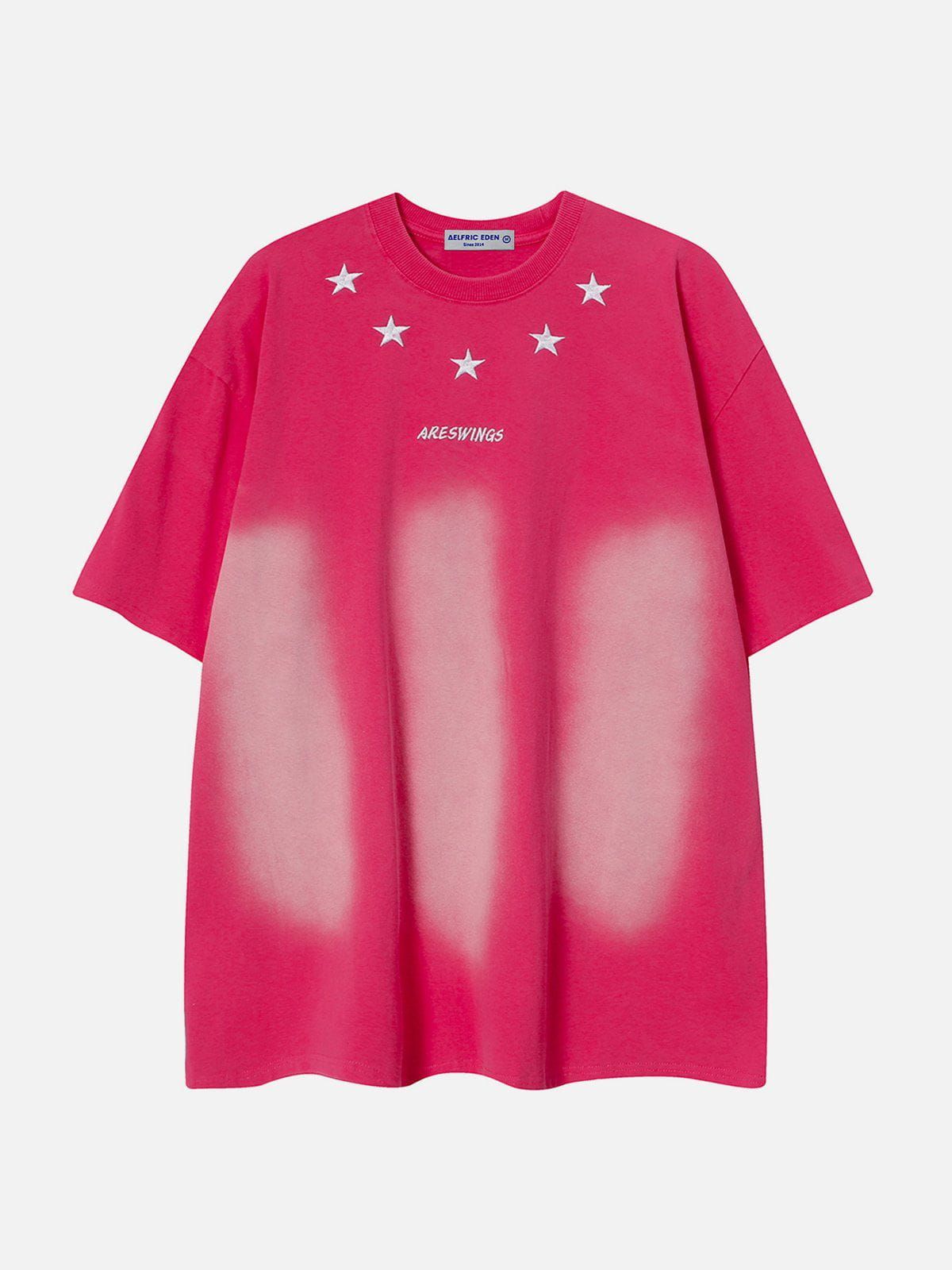 Aelfric Eden Star Letter Washed Tee sold by Aelfric Eden product image thumbnail 3