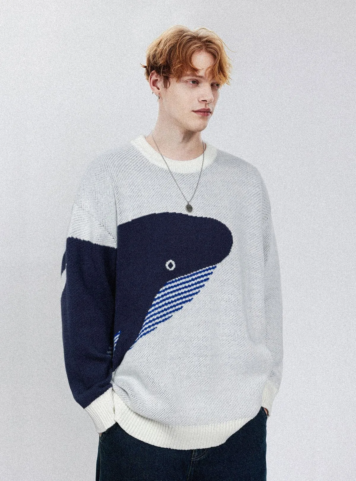 Aelfric Eden "The Loneliest Whale" Knit Sweater sold by Aelfric Eden product image thumbnail 2