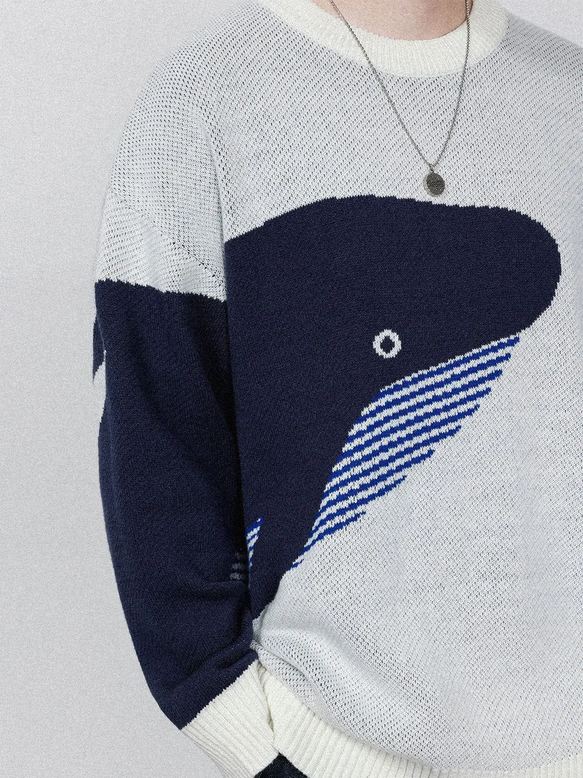 Aelfric Eden "The Loneliest Whale" Knit Sweater sold by Aelfric Eden product image thumbnail 3