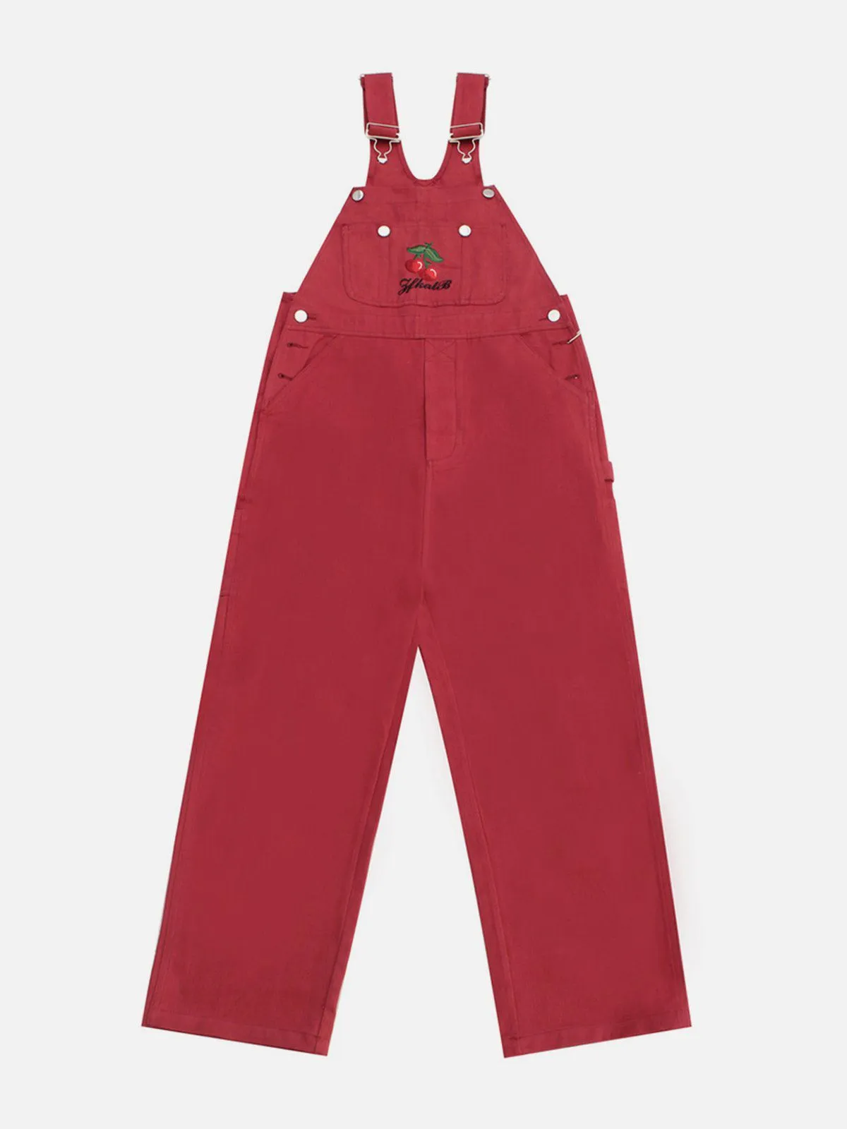 Aelfric Eden Embroidery Cherry Overalls sold by Aelfric Eden