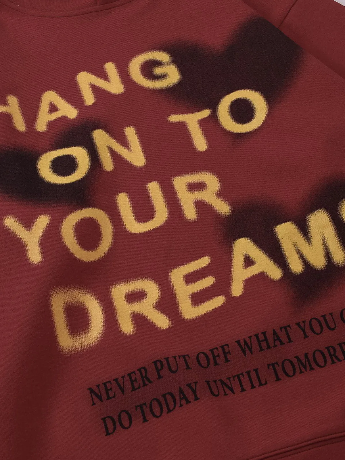 Aelfric Eden Heart Letter Print Hoodie sold by Aelfric Eden product image thumbnail 4