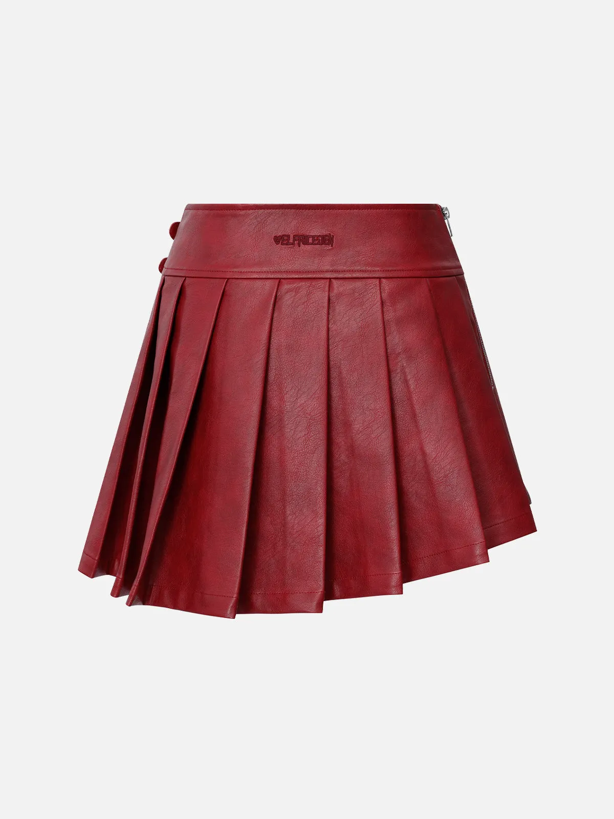 Aelfric Eden Slant Faux Leather Skirt sold by Aelfric Eden product image thumbnail 3