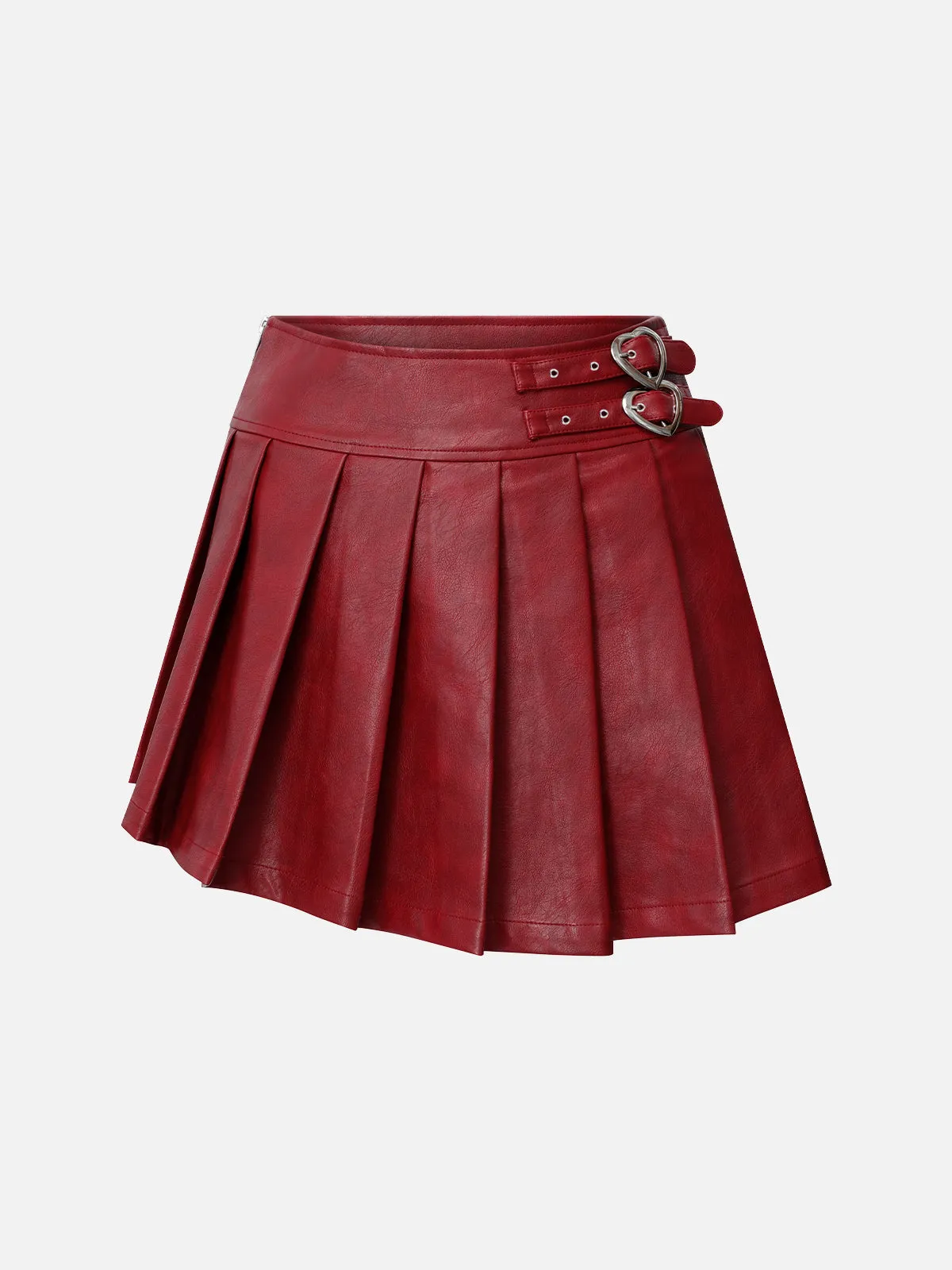 Aelfric Eden Slant Faux Leather Skirt sold by Aelfric Eden product image thumbnail 2