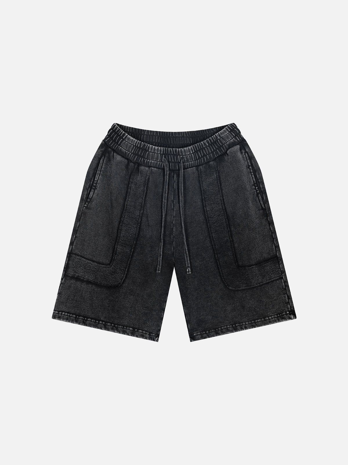 Aelfric Eden Patchwork Washed Shorts sold by Aelfric Eden product image thumbnail 3