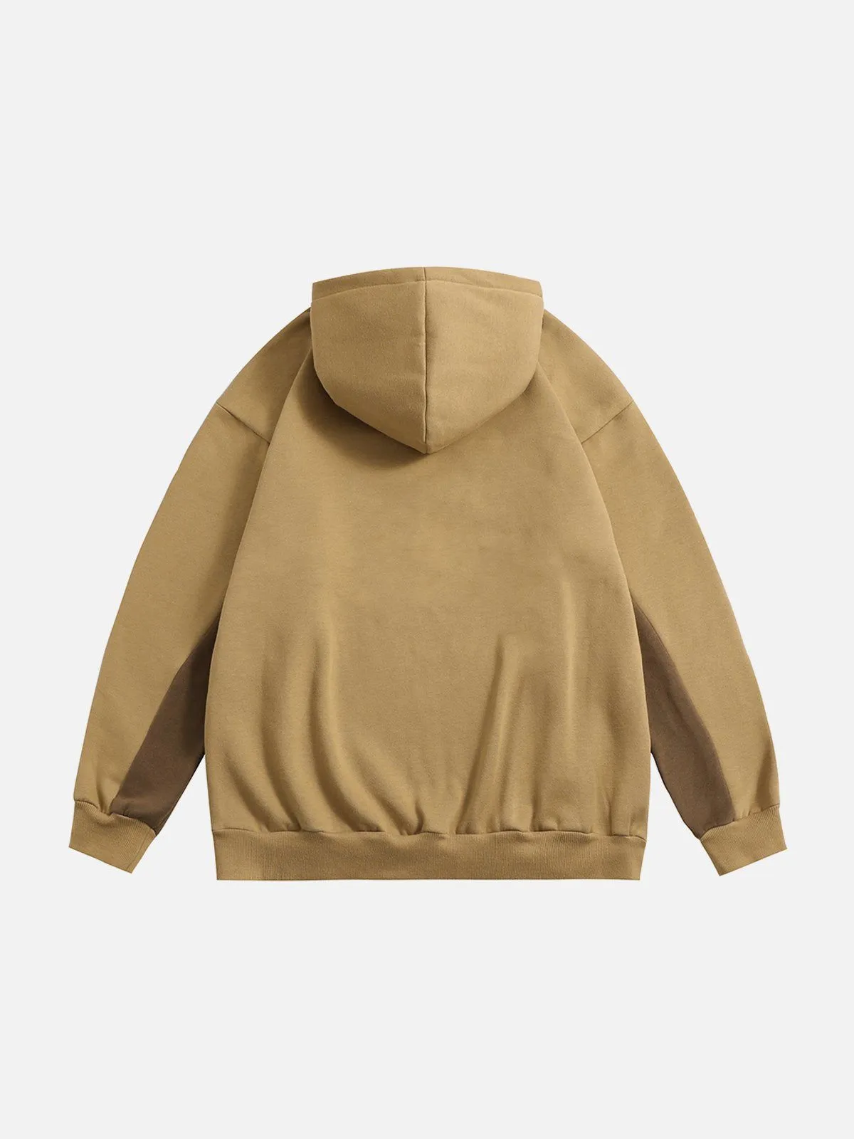 Vintage Contrast Patchwork Hoodie sold by Aelfric Eden product image thumbnail 2