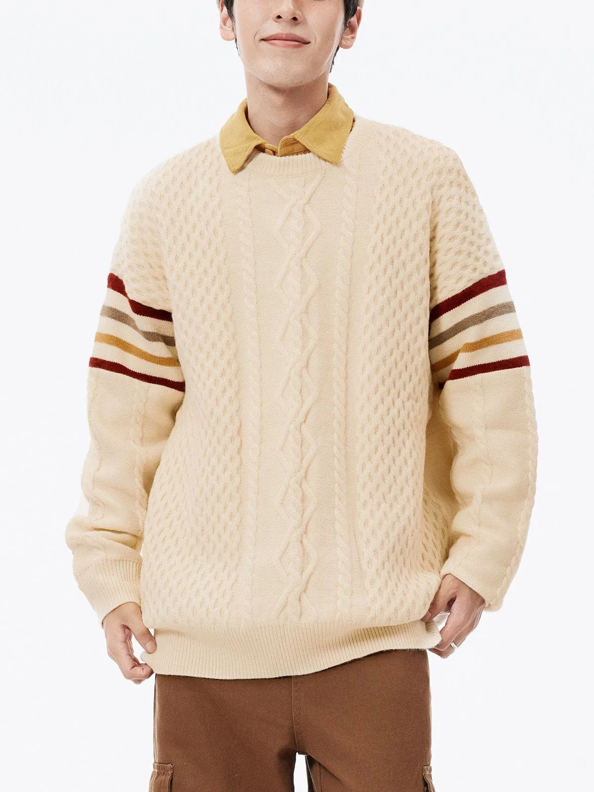 Aelfric Eden Solid Stripe Sweater sold by Aelfric Eden product image thumbnail 4