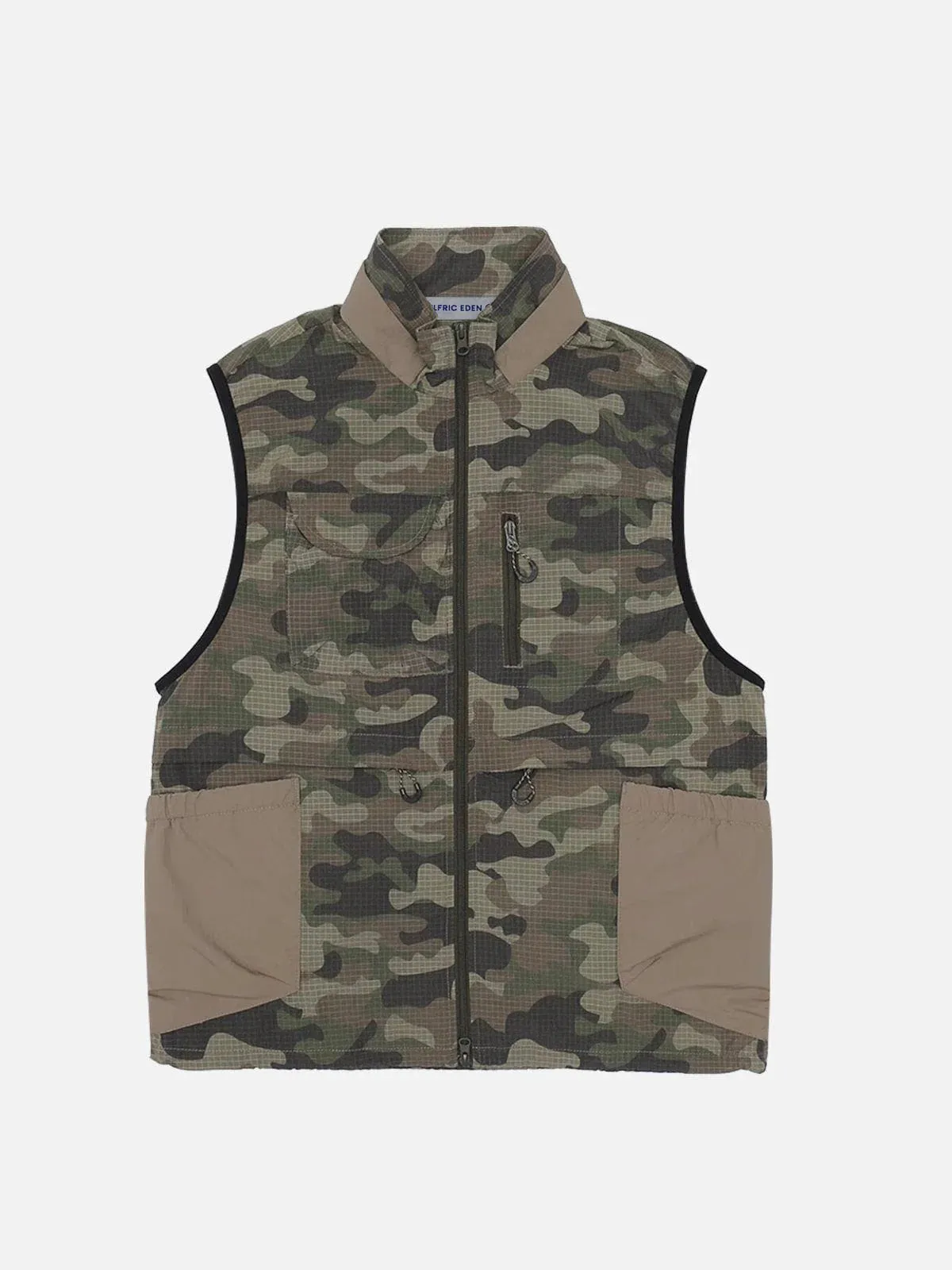 Aelfric Eden Color Blocking Camouflage Vest sold by Aelfric Eden product image thumbnail 2