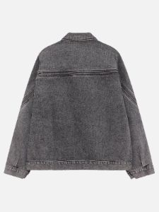 Aelfric Eden Vintage Patchwork Denim Jacket sold by Aelfric Eden
