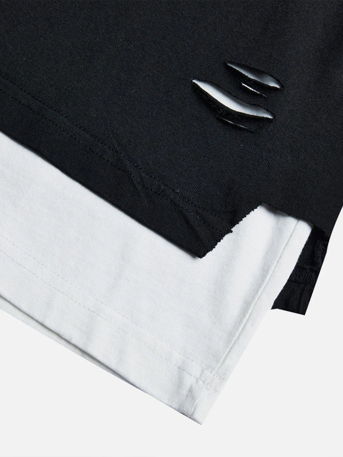 Aelfric Eden Distressed Print Tee sold by Aelfric Eden product image thumbnail 3