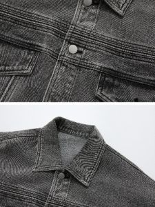 Aelfric Eden Vintage Patchwork Denim Jacket sold by Aelfric Eden