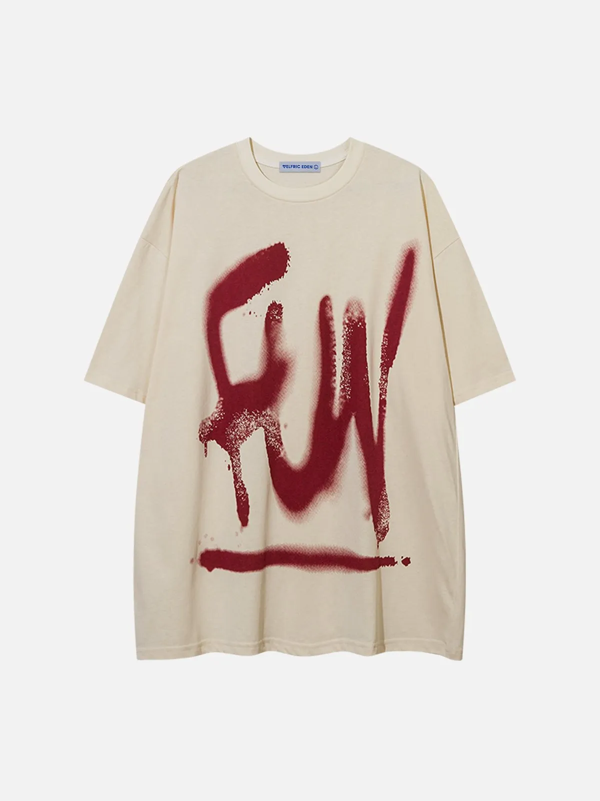 Aelfric Eden Graffiti Letter Print Tee sold by Aelfric Eden