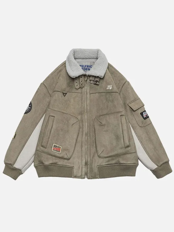 Aelfric Eden Suede Vintage Coat sold by Aelfric Eden