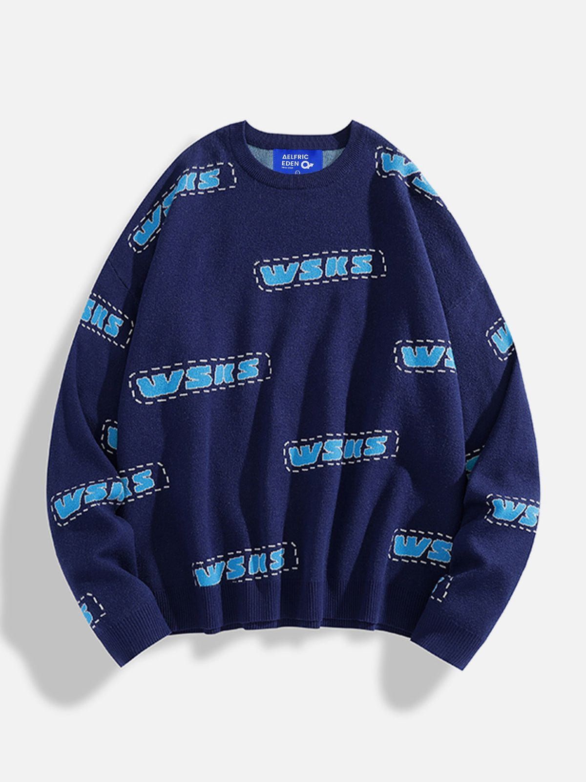 Aelfric Eden Solid Letter Sweater sold by Aelfric Eden