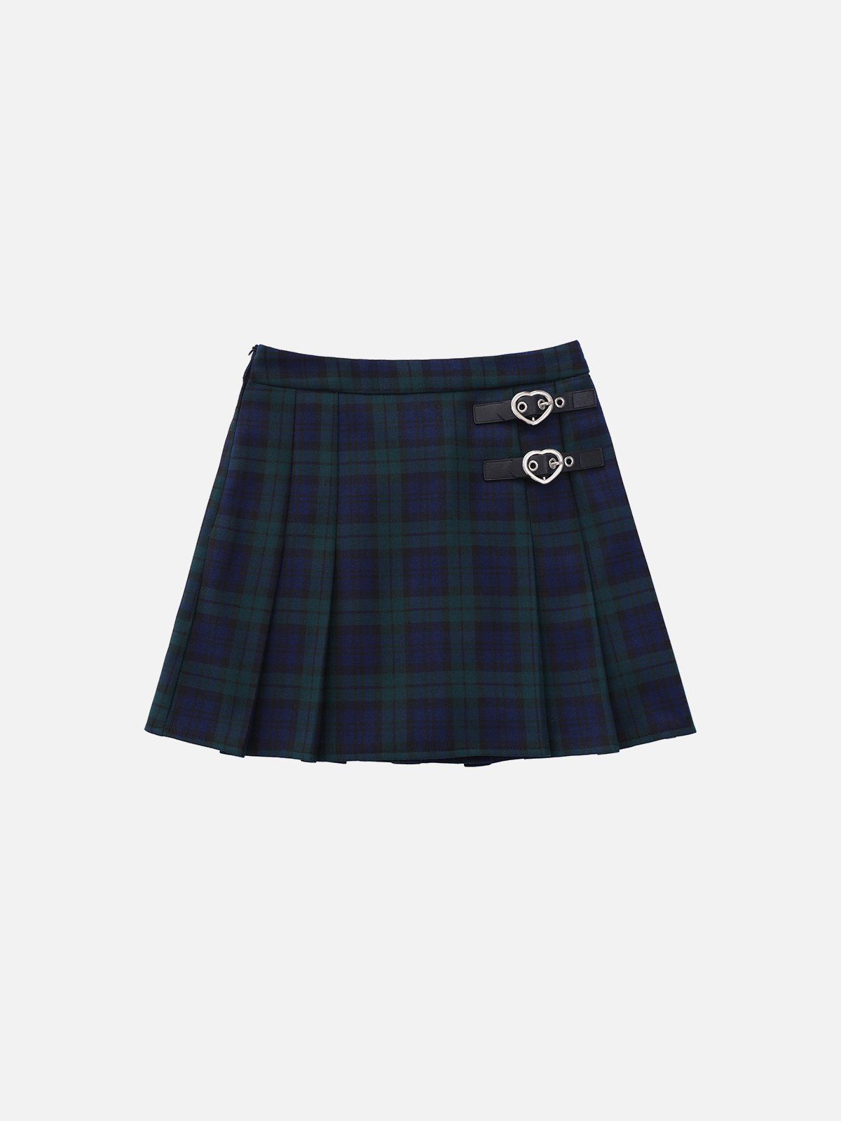 Vintage Plaid Pleated Skirt sold by Aelfric Eden product image thumbnail 2