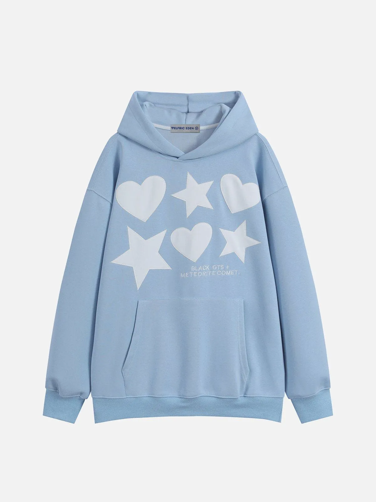 Aelfric Eden Embroidery Star Heart Hoodie sold by Aelfric Eden