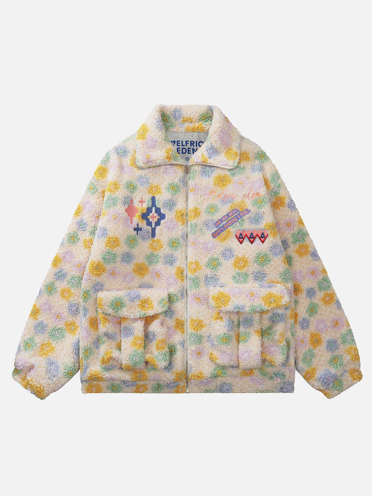 Aelfric Eden Blossom Burst Sherpa Coat sold by Aelfric Eden