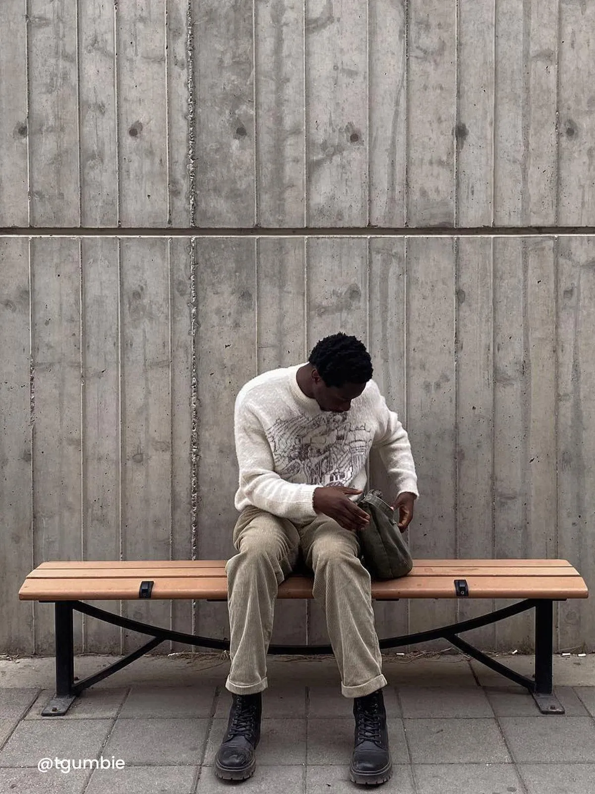 Aelfric Eden Angel Graphic Sweater sold by Aelfric Eden product image thumbnail 3