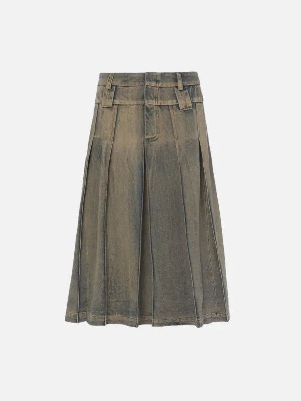 Aelfric Eden Double Waist Washed Skirt made by Aelfric Eden