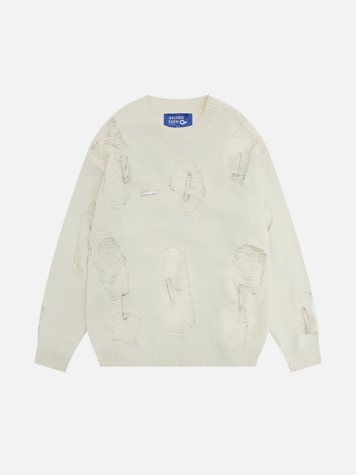 Aelfric Eden Distressed Pin Sweater sold by Aelfric Eden product image thumbnail 2