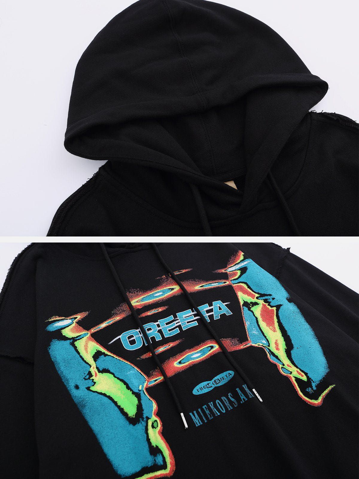 Aelfric Eden Letters Gradient Hoodie sold by Aelfric Eden product image thumbnail 3