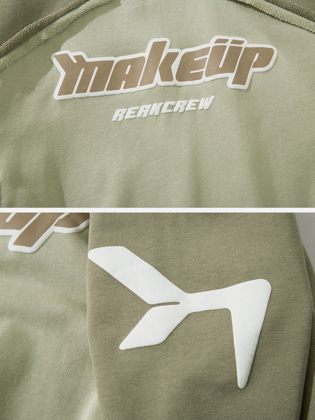 Aelfric Eden Curved Patchwork Hoodie sold by Aelfric Eden product image thumbnail 5