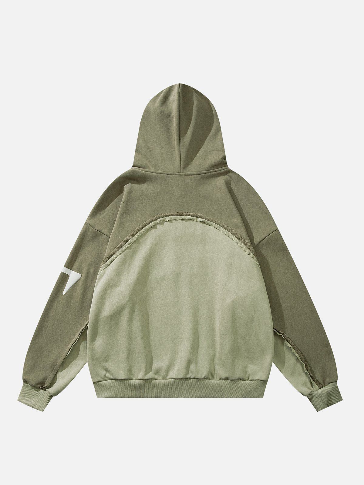 Aelfric Eden Curved Patchwork Hoodie sold by Aelfric Eden product image thumbnail 4