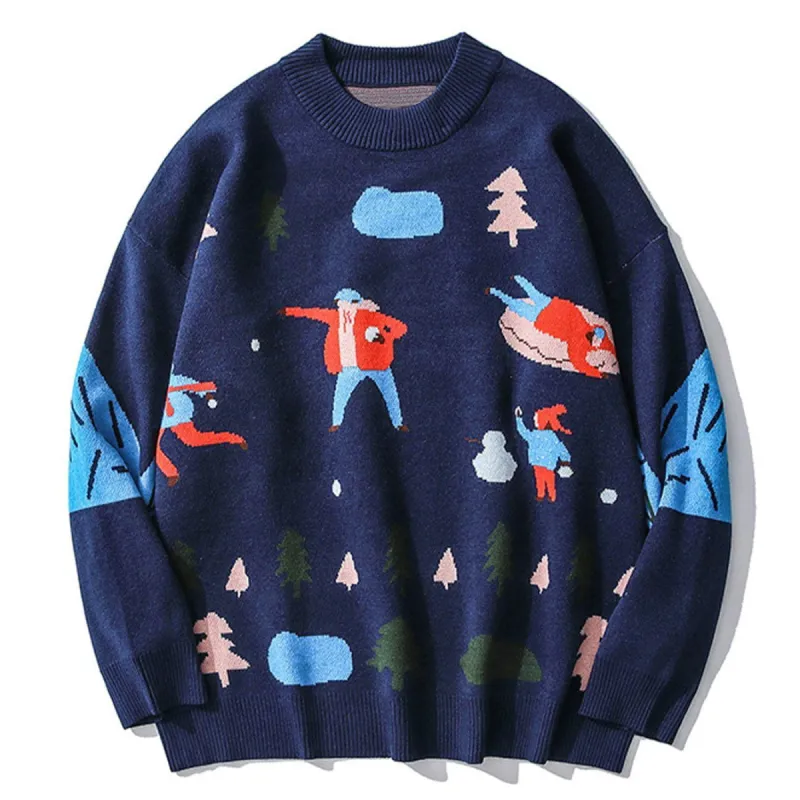 Aelfric Eden Snow Fight Knit Sweater sold by Aelfric Eden