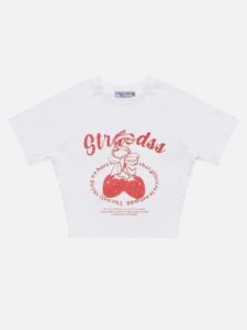 Strawberry Print Tee sold by Aelfric Eden