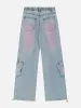 Aelfric Eden Butterfly Pocket Washed Jeans sold by Aelfric Eden