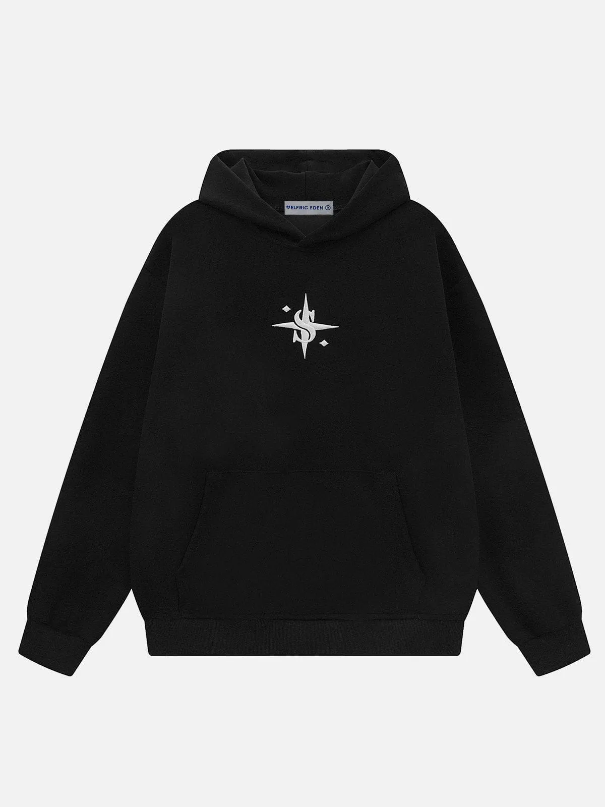 Aelfric Eden Embroidery Star Hoodie sold by Aelfric Eden