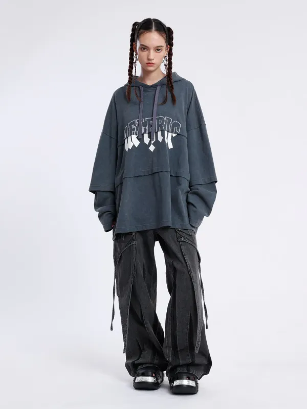City of Love Vintage Patchwork Hoodie sold by Aelfric Eden