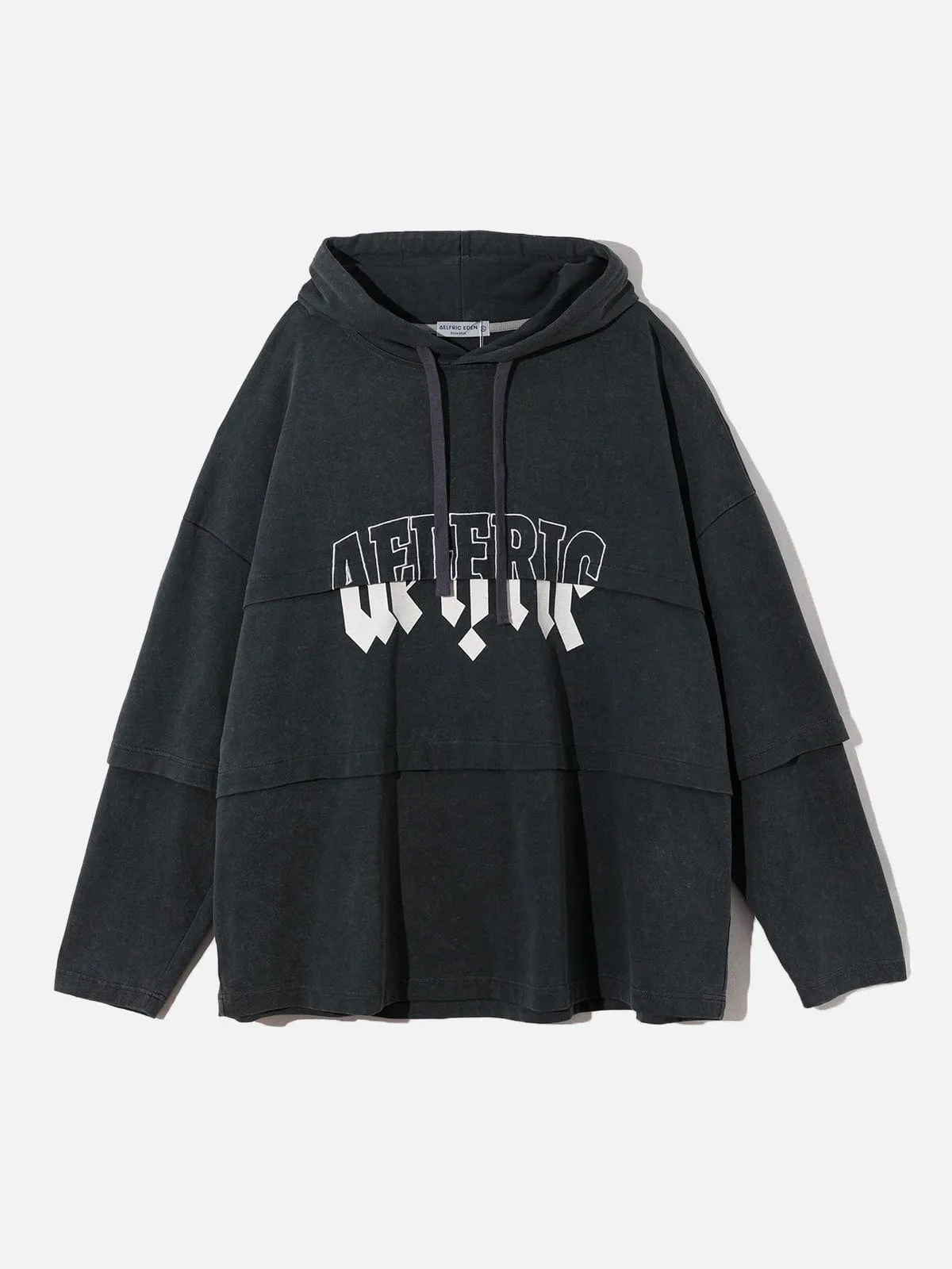 City of Love Vintage Patchwork Pullover Hoodie sold by Aelfric Eden product image thumbnail 2