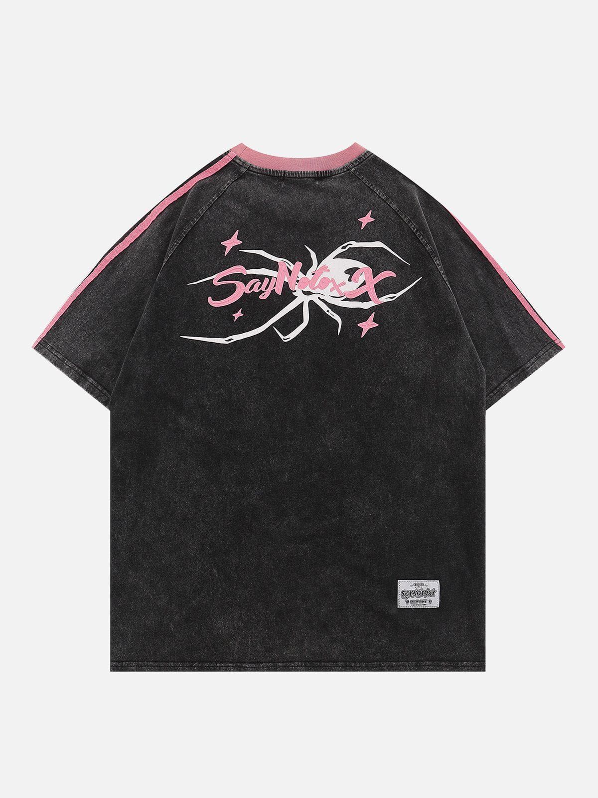 Aelfric Eden Spider Print Washed Tee sold by Aelfric Eden product image thumbnail 3