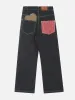Aelfric Eden Applique Plaid Heart Jeans sold by Aelfric Eden