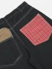 Aelfric Eden Applique Plaid Heart Jeans sold by Aelfric Eden