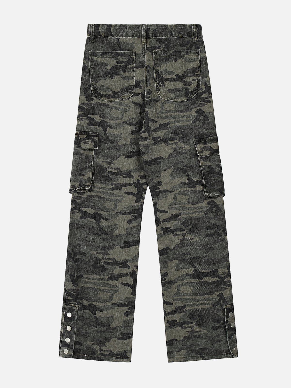 Aelfric Eden Green Camo Big Pocket Cargo Pants sold by Aelfric Eden product image thumbnail 2