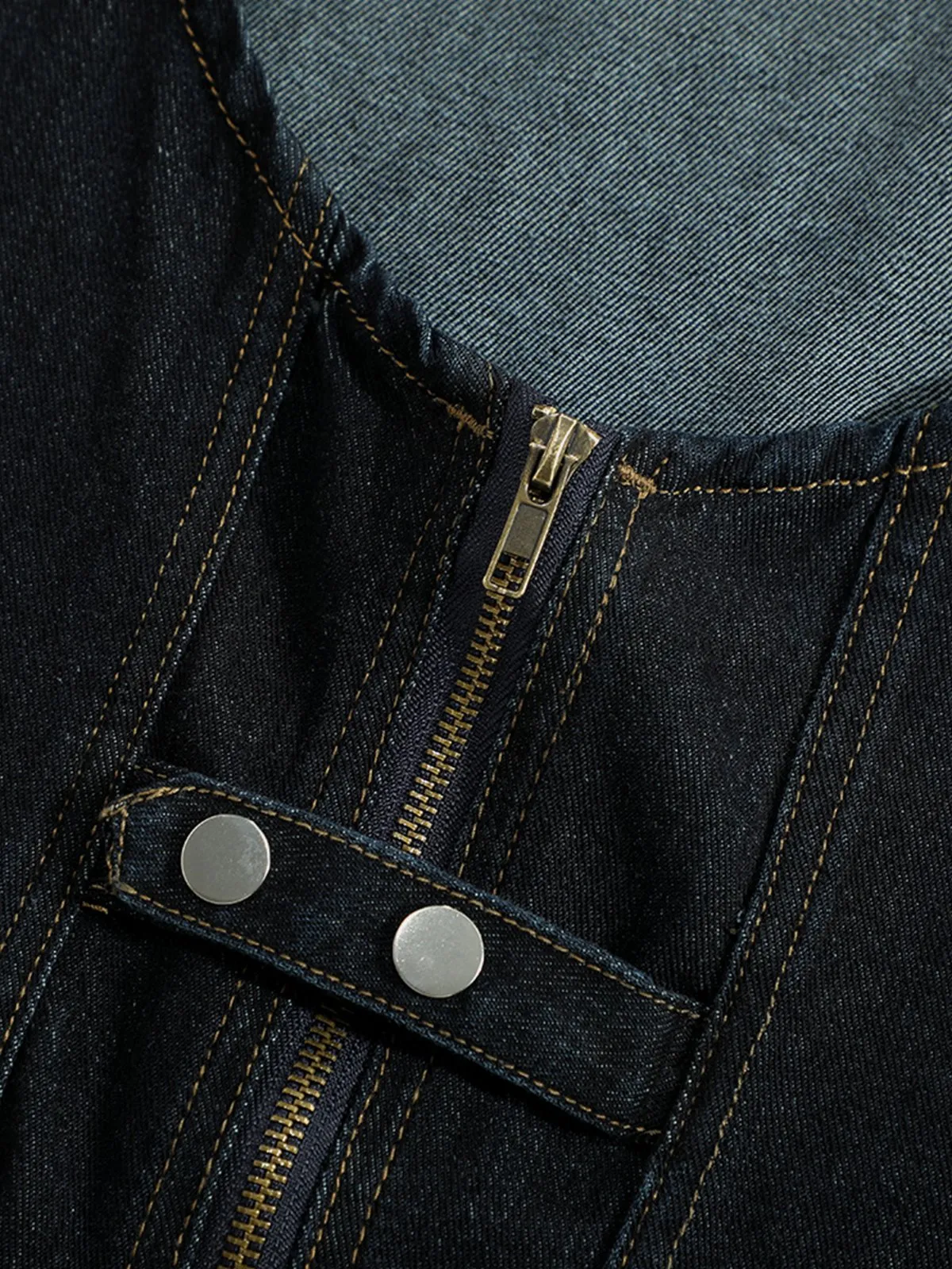 Aelfric Eden Vintage Denim Vest sold by Aelfric Eden product image thumbnail 3