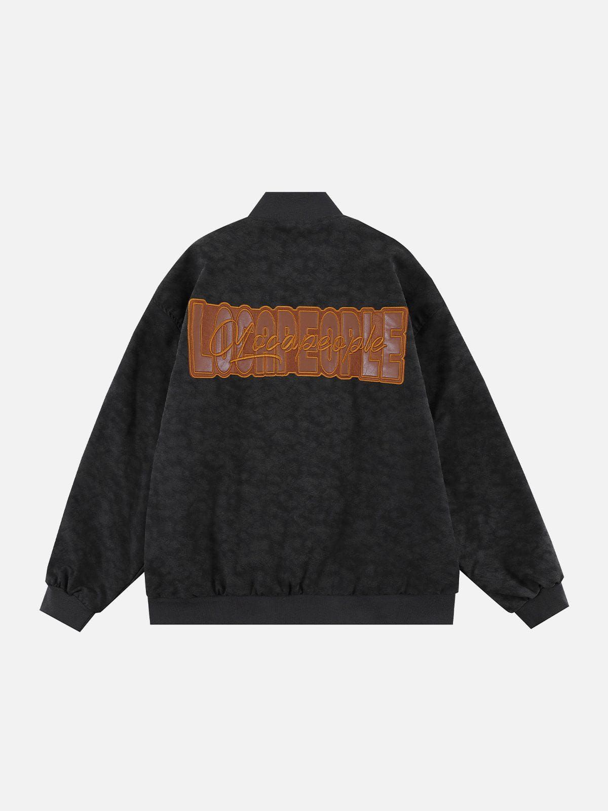 Aelfric Eden Embroidery Patchwork Letter Jacket sold by Aelfric Eden product image thumbnail 4