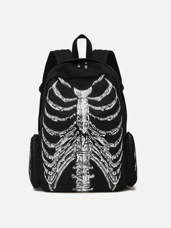 Vintage Skull Print Shoulder Bag sold by Aelfric Eden