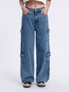 Aelfric Eden Multi Pocket Cargo Jeans sold by Aelfric Eden