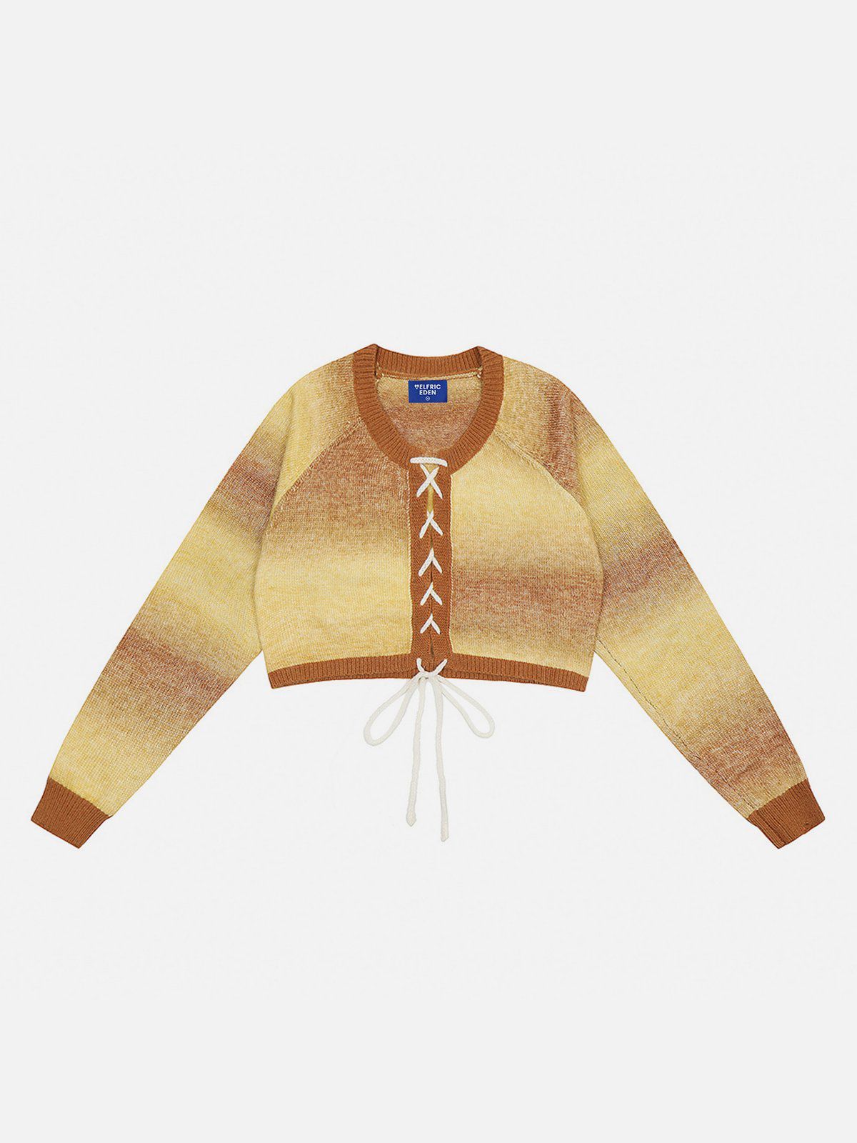 Tied Gradient Striped Cardigan sold by Aelfric Eden